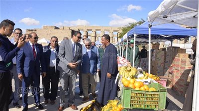 افتتاح سوق اليوم الواحد في الأقصر بتخفيضات %30 (صور)