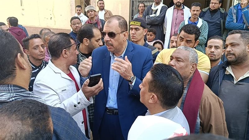 محافظ سوهاج في جولة