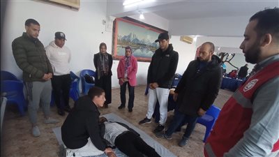 الرياضة تنفذ الدورة التدريبية في الإسعافات الأولية والإنعاش القلبي الرئوي