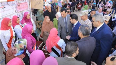 نائب محافظ سوهاج يشارك في فعاليات المبادرة الرئاسية بداية 