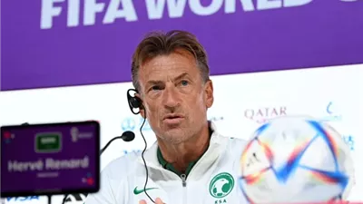 هيرفي رينارد يثير جدلا حول مستقبله مع المنتخب السعودي