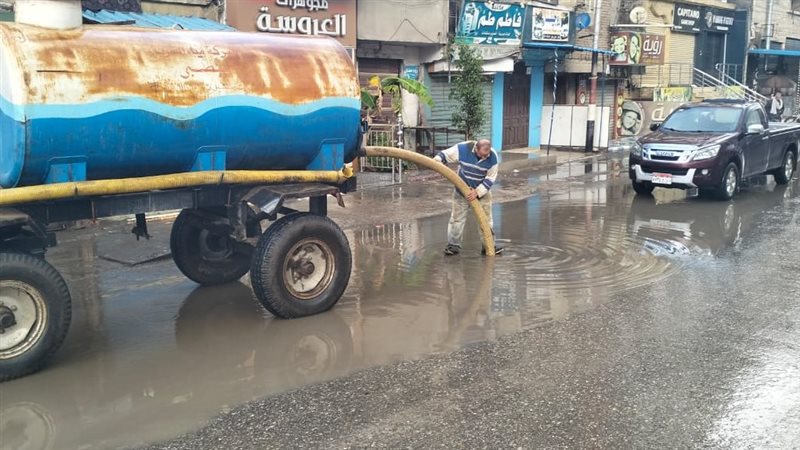 كسح مياه الأمطار،