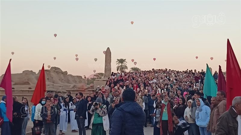 أثناء تحليق المنطاد