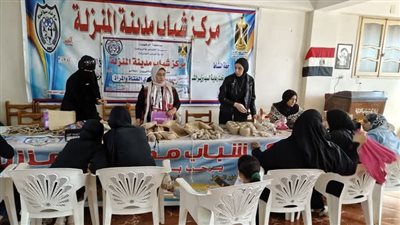 مديرية الشباب بالدقهلية تنظم ورشة تدريبية لعمل المشغولات اليدوية من الخيش