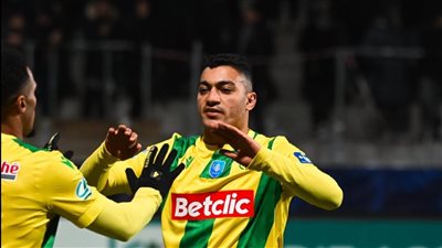مصطفي محمد يقود نانت للفوز على درانسي برباعية في كأس فرنسا (صور) 