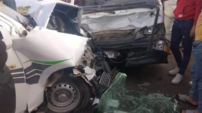 بالأسماء، إصابة 5 أشخاص في حادث تصادم بالطريق السريع المنصورة ميت غمر