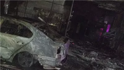 الخسائر بالملايين، إخلاء العقارات المجاورة وكردون أمني بمحيط الحادث، التحريات الأولية تكشف سبب حريق مطعم تفويلة بفيصل (صور)