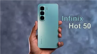 سعر ومواصفات هاتف انفينكس Infinix Hot 50 في مصر