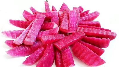 طريقة عمل اللفت المخلل بطريقة احترافية زي الجاهز