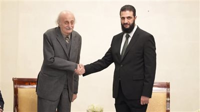 الجولاني لـ جنبلاط: استطعنا حماية الإقليم ونقف على مسافة واحدة من الجميع