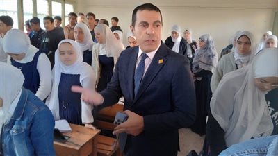 وكيل تعليم الدقهلية يتفقد مدارس أجا 