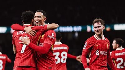 ماك أليستر يسجل الهدف الثاني لليفربول أمام توتنهام 