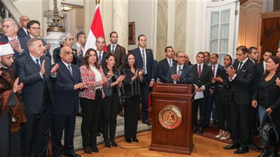 وزيرة التنمية المحلية تشهد احتفالية وزارة الخارجية باليوم العالمي لحقوق الإنسان