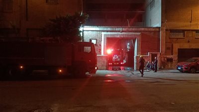 السيطرة على حريق بشونة قطن غرب الإسكندرية