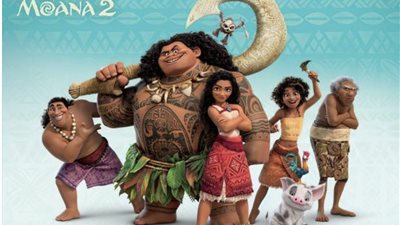 إيرادات فيلم Moana 2 ترتفع لـ 790 مليون دولار في شباك التذاكر العالمي