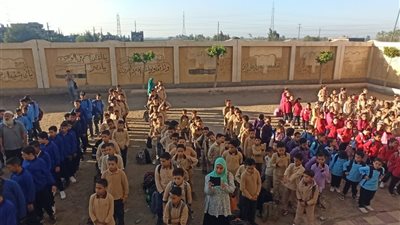 انتظام العملية التعليمية وحضور كثيف لطلاب البحيرة 