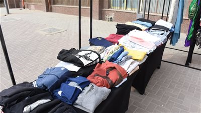 معرض خيرى بجامعة عين شمس للطلاب والعاملين 