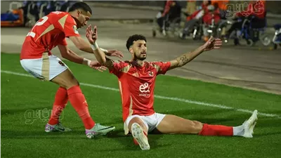 إصابة وسام أبو علي في مران الأهلي وموقفه من قائمة مباراة صن داونز 