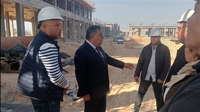 محافظ الدقهلية يتفقد أعمال تنفيذ كوبري نبروه (صور) 