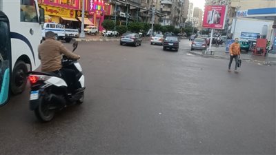 سقوط أمطار على عدد من المناطق في الإسكندرية 