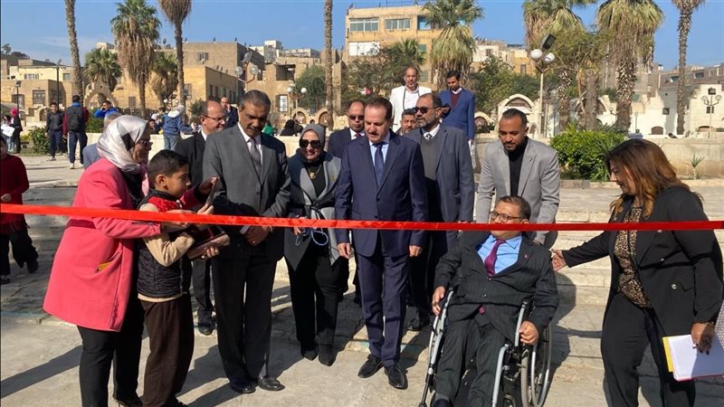 افتتاح اليوم المصري