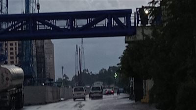 أمطار متفاوتة الشدة تضرب الإسكندرية (صور)