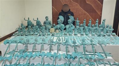 حبس شخصين بتهمة حيازة قطع أثرية في الإسكندرية