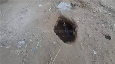 مشهورة بالتنقيب عن الآثار، هبوط أرضي بمنطقة سوق اللبن في المحلة