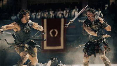 نسخة GLADIATOR ll للمنصات الرقمية تحتوي على 100 دقيقة من لقطات خلف كواليس الفيلم