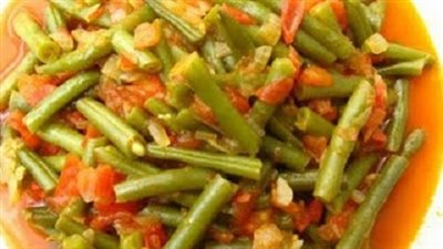 وجبة غداء متكاملة العناصر، طريقة عمل الفاصوليا الخضراء 