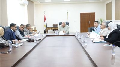 المحافظ يتابع الأعمال الجارية بالعاصمة الإدارية للوادي الجديد 