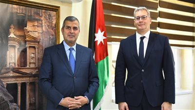 وزير البترول يبحث مع نظيره الأردني مشروعات تنمية الغاز الطبيعي بالمنطقة