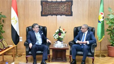 محافظ الفيوم يستقبل سفير البوسنة لبحث سبل التعاون