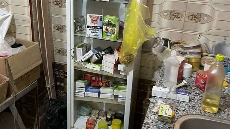 جانب من المضبوطات،
