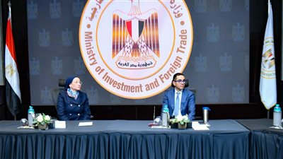 حسن الخطيب يستقبل ياسمين فؤاد لبحث الفرص الاستثمارية في القطاعات البيئية 