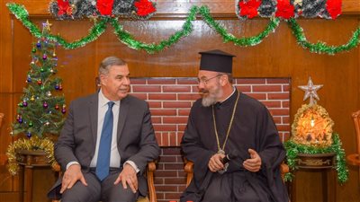 محافظ الإسكندرية: عيد الميلاد رسالة للمحبة والتسامح