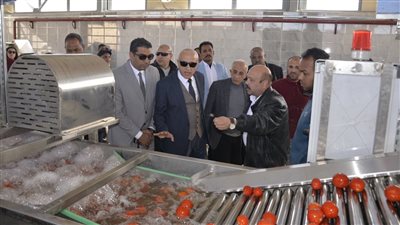 محافظ الأقصر يتفقد مجمع الصناعات الغذائية بإسنا (صور)