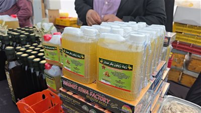 التلبينة النبوية تتصدر المشهد في المهرجان المصري للزيتون (صور)