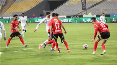 الأهلي يتقدم على المصري بهدف يحيى عطية الله في الشوط الأول (صور) 