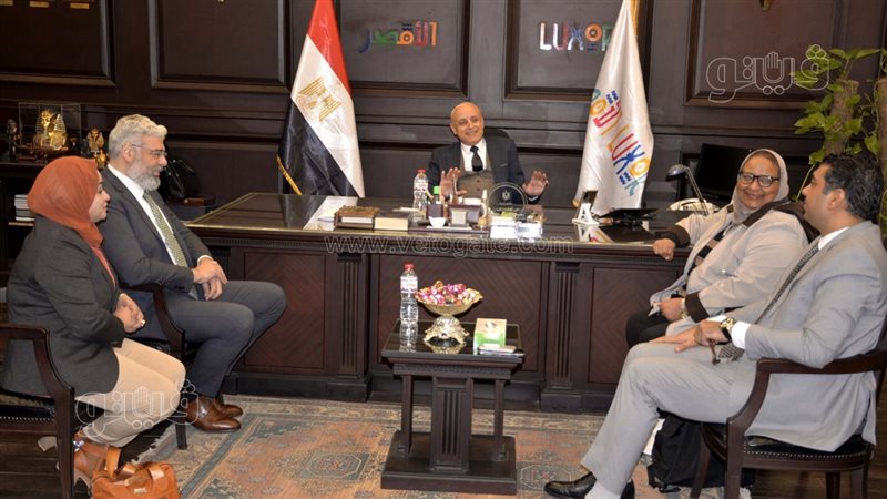 اثناء اللقاء 