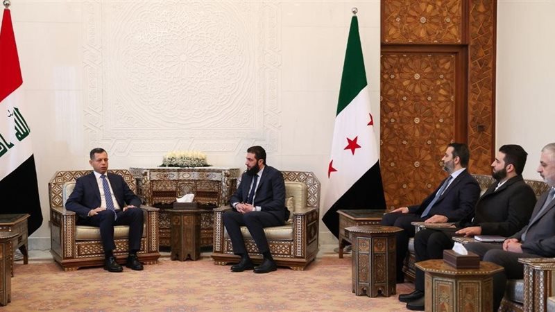أحمد الشرع والوفد