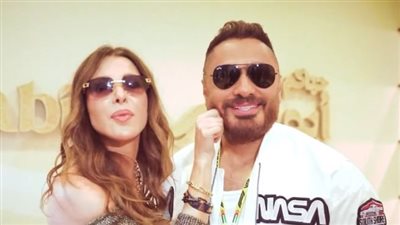 دبي تجمع تامر حسني ونانسي عجرم في سهرة غنائية واحدة