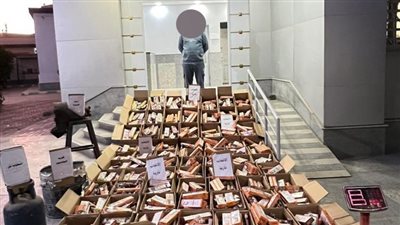 ضبط ورشة لتصنيع الألعاب النارية بالفيوم 