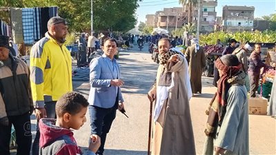 تخصيص أرض فضاء لإقامة سوق اليوم الواحد بالبياضية في الأقصر 