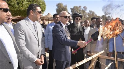 محافظ الأقصر يزور دير الأنبا متاؤس الفاخوري بإسنا لهذا السبب (صور)