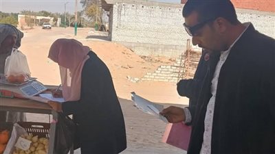 لضمان توفير الخدمات بأفضل جودة، حملات رقابية مكثفة بقرى واحات الوادي الجديد 