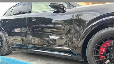 لاعب الأهلي يتعرض لحادث سير 