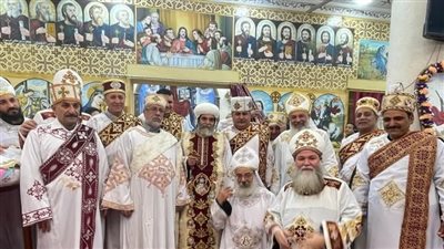 سيامة شمامسة جدد في كنيسة مارمرقس بالنزهة وإيبارشية نجع حمادي