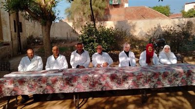  قافلة طبية بيطرية مجانية بمركزههيا فى الشرقية 