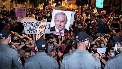 آلاف الإسرائيليين يتظاهرون ضد حكومة نتنياهو